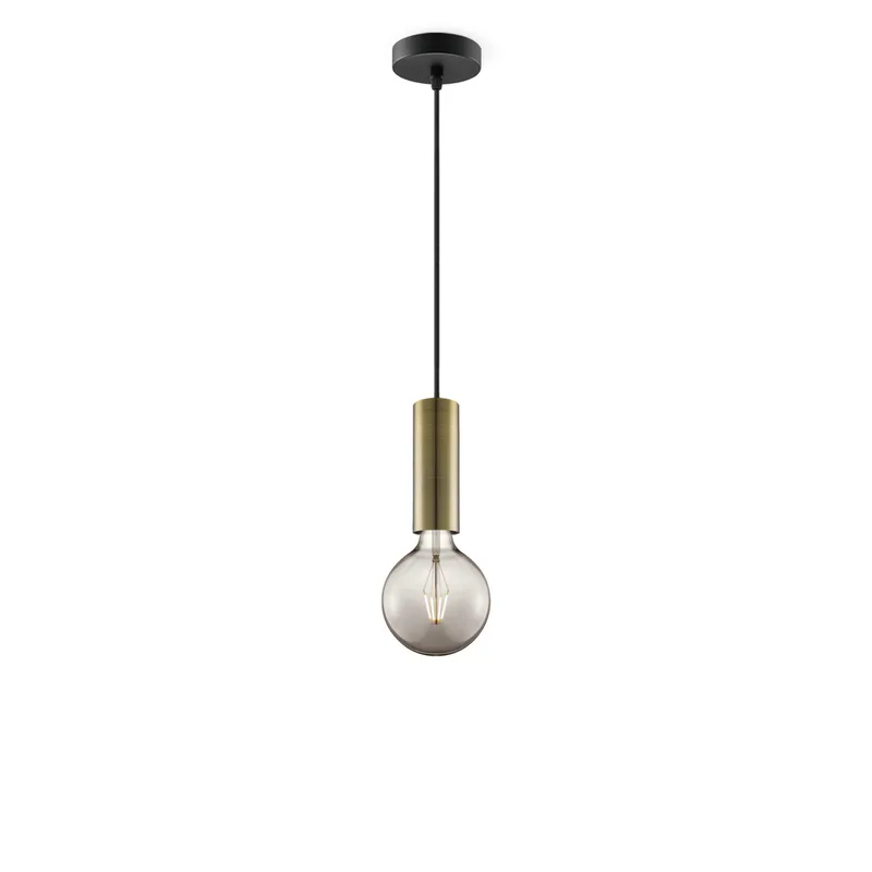 hanglamp Saga brons Globe g125 de Home Sweet Home en Smoke – photo produit