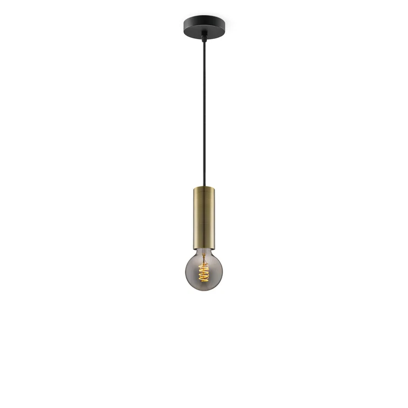 hanglamp Saga brons Spiral g95 de Home Sweet Home en Smoke – photo produit