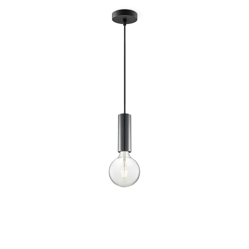 hanglamp Saga zwart Globe g125 de Home Sweet Home en Helder – photo produit