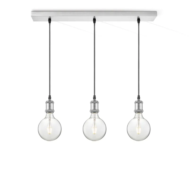 hanglamp Vintage 3L Beam Globe g125 van Home Sweet Home in Helder – productfoto