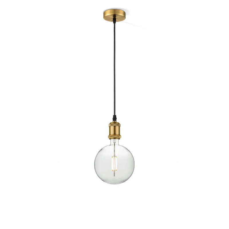 hanglamp Vintage Globe g180 - Brons van Home Sweet Home in Helder – productfoto