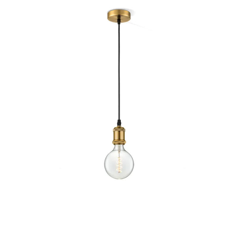 hanglamp Vintage Spiral g125 - Brons by Home Sweet Home in Helder – product photo