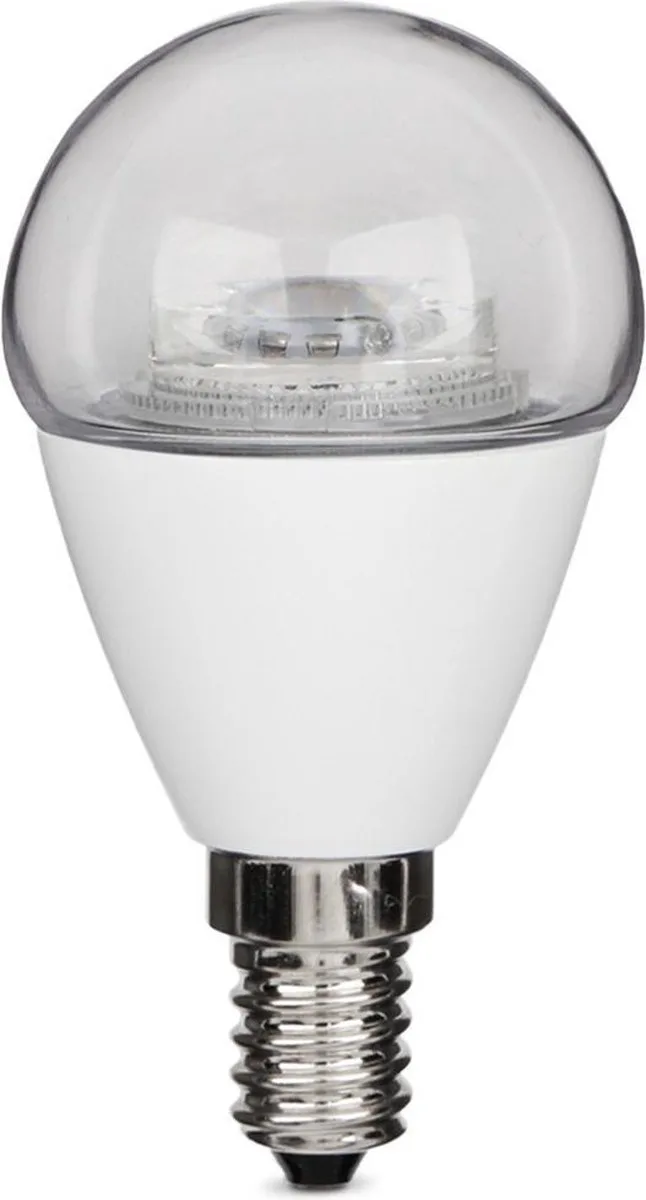 Moderne LED Lichtbron Wit - 4.5/4.5/8.7cm - P45 dimbaar LED licht - 5W 470lm 2700K - warm wit licht- geschikt voor E14 fitting fra Home Sweet Home – produktbillede