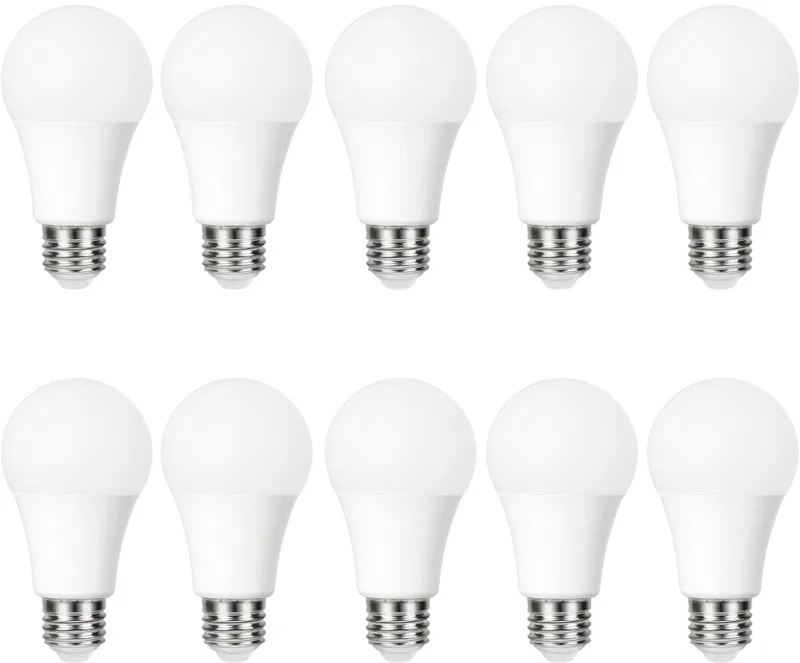 10 Pack - E27 Day/Night Auto Sensor LED Lamp, 5000K, 4,8W, 470 Lumen, non dimmable de Integral LED – photo produit