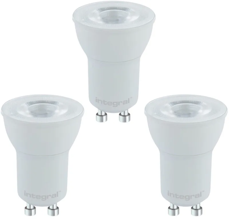 3 Pack - 35mm GU10 Led Spot 2.8W - 270 Lumen - 4000K Koel Wit by Integral LED – product photo