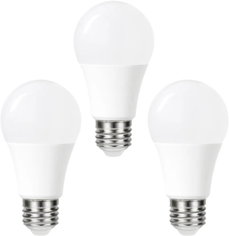 3 Pack - E27 Day/Night Auto Sensor LED Lamp, 2700K, 8,5W, 806 Lumen, non dimmable fra Integral LED – produktbillede