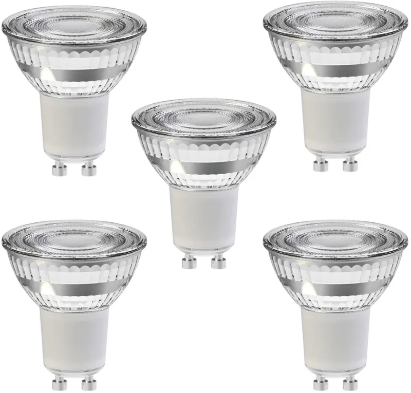 5 PACK - GU10 3,6w, 345 Lumen, 2700K-1800K (Warm Tone) fra Integral LED – produktbillede