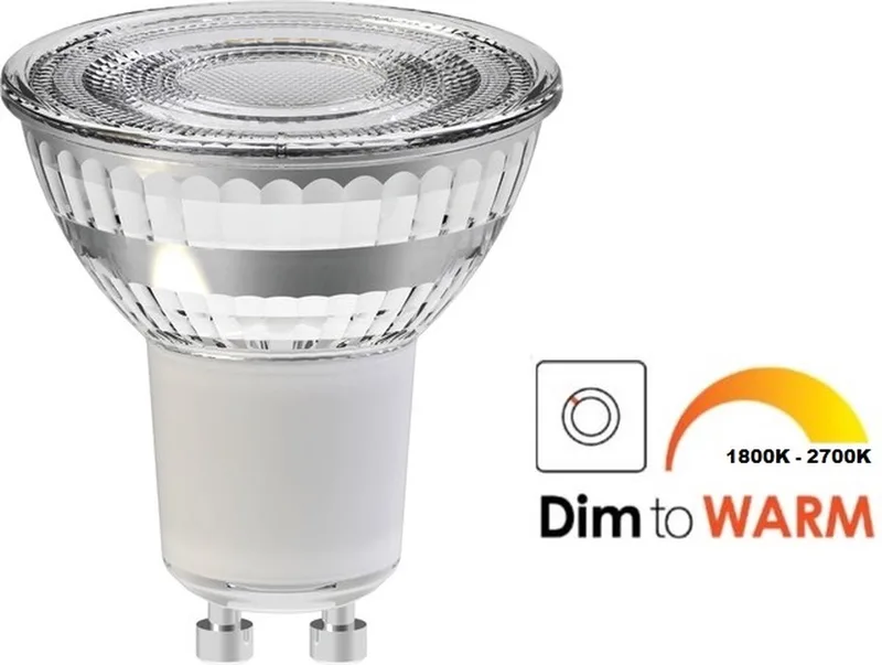 GU10 LED spot - 3,6 watt - 400 lumen - 1800K-2700K - DIMTONE fra Integral LED – produktbillede