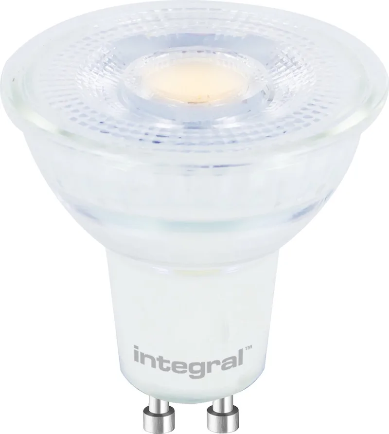 GU10 LED spot 3,6 Watt Dimbaar 2700K warm wit (vervangt 50W) fra Integral LED – produktbillede
