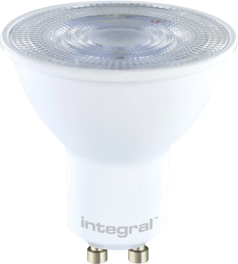 Hoftronic GU10 LED spot - dimbaar - 4 Watt - 1 stuk - daglicht wit 6500K fra Integral LED – produktbillede
