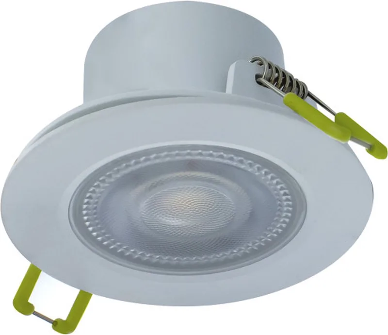Inbouwspot - 5,5 watt - 4000K - 550 lumen - 38° lichthoek - Dimbaar - IP65 fra Integral LED i Hvid – produktbillede