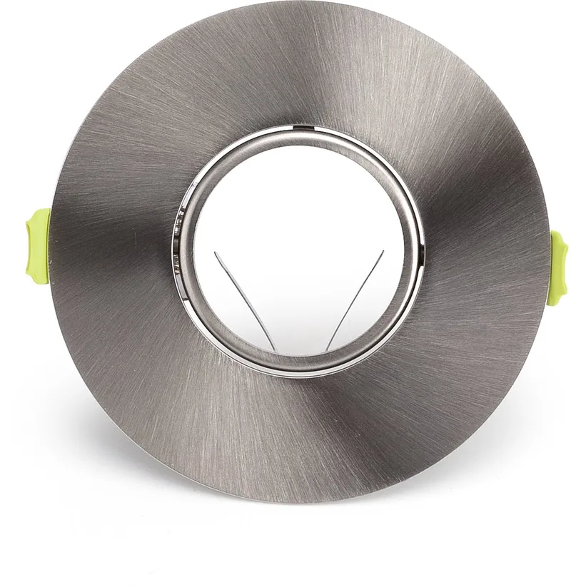 inbouwspot rond kantelbaar | zaagmaat 7-10cm | incl. GU10 fitting excl. lichtbron | GU10 de Integral LED en Satijn Nikkel – photo produit