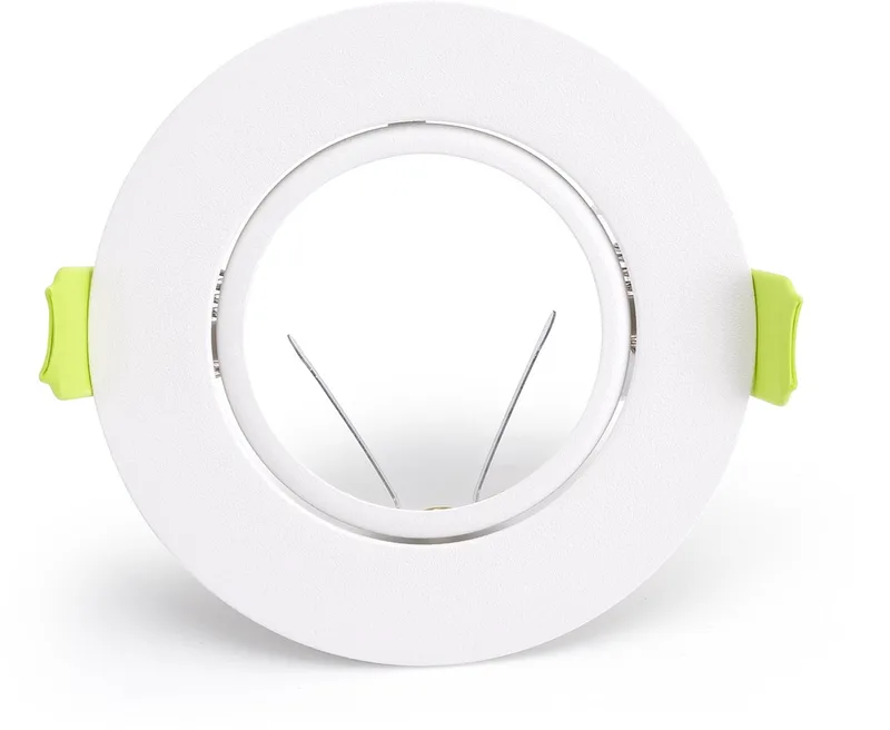 inbouwspot rond kantelbaar | zaagmaat 7cm | incl. GU10 fitting excl. lichtbron | GU10 de Integral LED en Blanc – photo produit