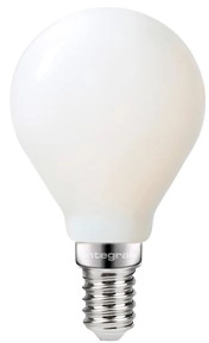 Kogellamp - E14 - 1.8W - Extra Warm Wit - 2700K - Opaal by Integral LED – product photo