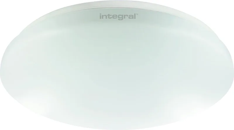 Led Plafonniere 10w, 700 Lumen, 3000K Warm IP44 von Integral LED in Weiß – Produktfoto