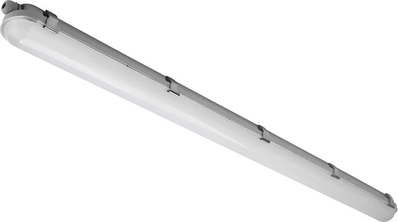 OP=OP Integral Opbouw LED TL-armat 150cm 32W/57W Instelbare Lichtkleur IP65 IK08 | Geen fitting | Warm Wit-Koel Wit-Daglicht | 32-57 watt | 50.000 Branduren fra Integral LED – produktbillede