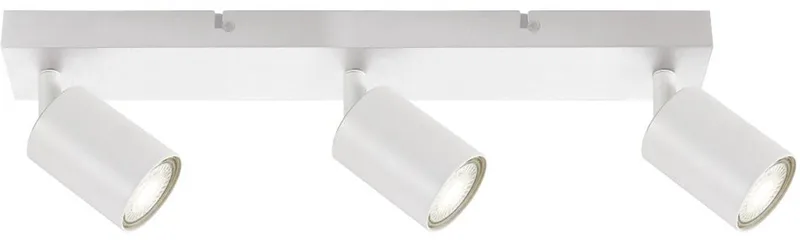 Opbouw Bar Spot Armatuur Siena - 3x GU10 (max 10 watt per spot) - IP20 de Integral LED en Blanc – photo produit