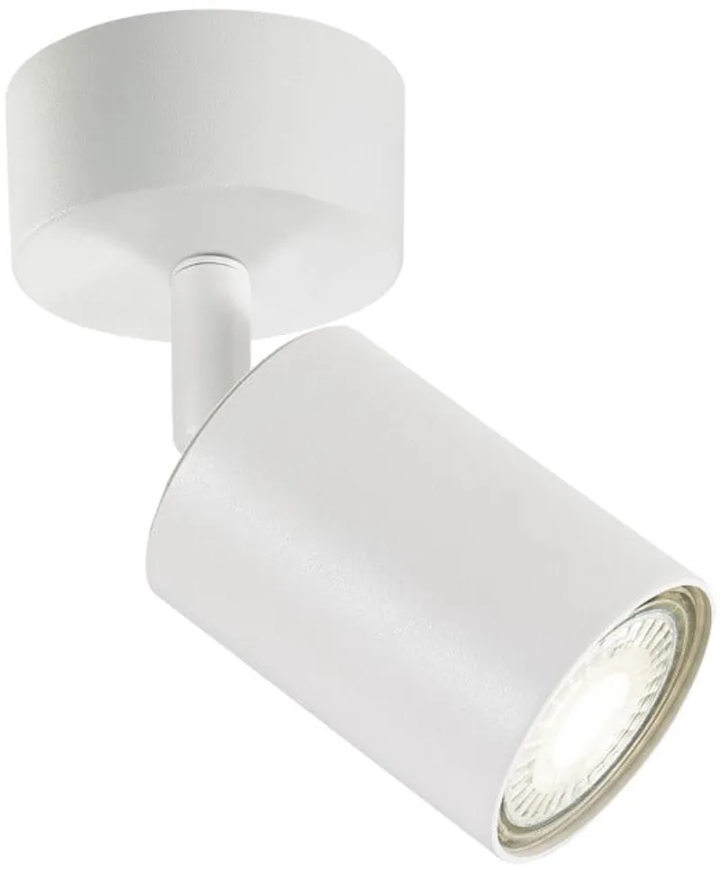 Opbouw Spot Siena - 1x GU10 (max 10 watt) - IP20 de Integral LED en Blanc – photo produit