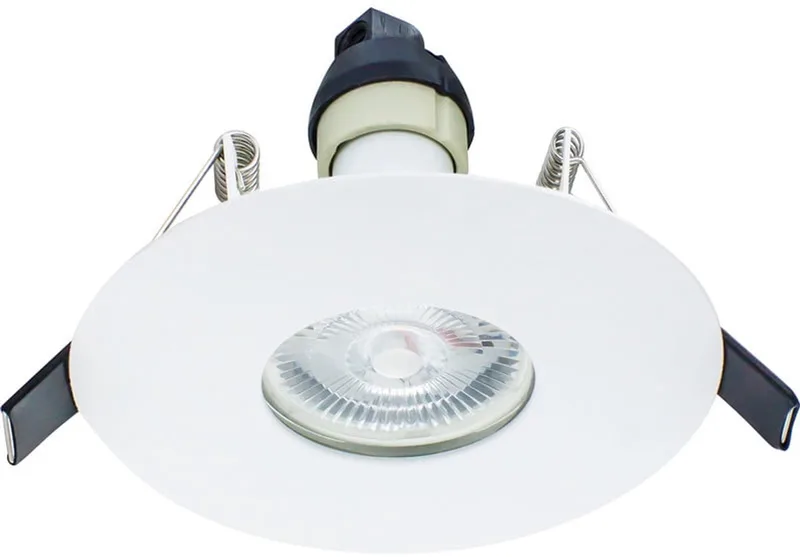 OutledTL | IP65 LED inbouwspot - Maris- Mat - Brandwerend - Zaagmaat 70MM - 100MM van Integral LED in Wit – productfoto