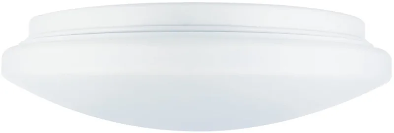 Plafondlamp Ø28.8cm 12W 1200lm Instelbare Lichtkleur IP44 | Geen fitting | Warm Wit-Koel Wit-Daglicht | 12 watt | 25.000 Branduren de Integral LED en Mat wit – photo produit