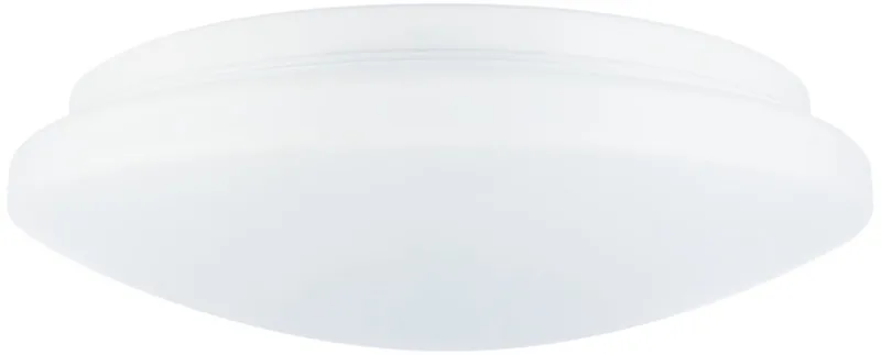 Plafondlamp Ø28.8cm 12W 1200lm Instelbare Lichtkleur IP44 + sensor Buitenlamp | Geen fitting | Warm Wit-Koel Wit-Daglicht | 12 watt | 25.000 Branduren de Integral LED en Mat wit – photo produit