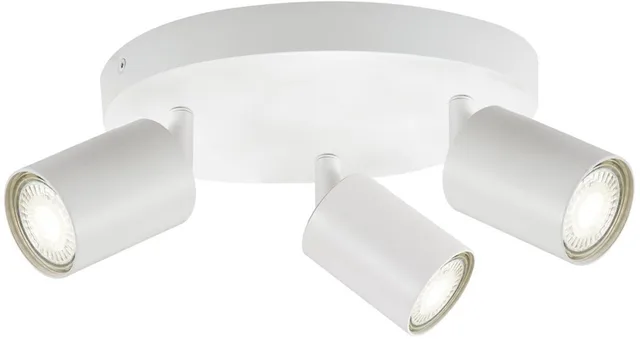 Plafondspot Siena Rond voor 3x GU10 lamp (niet meegeleverd) | 3x GU10