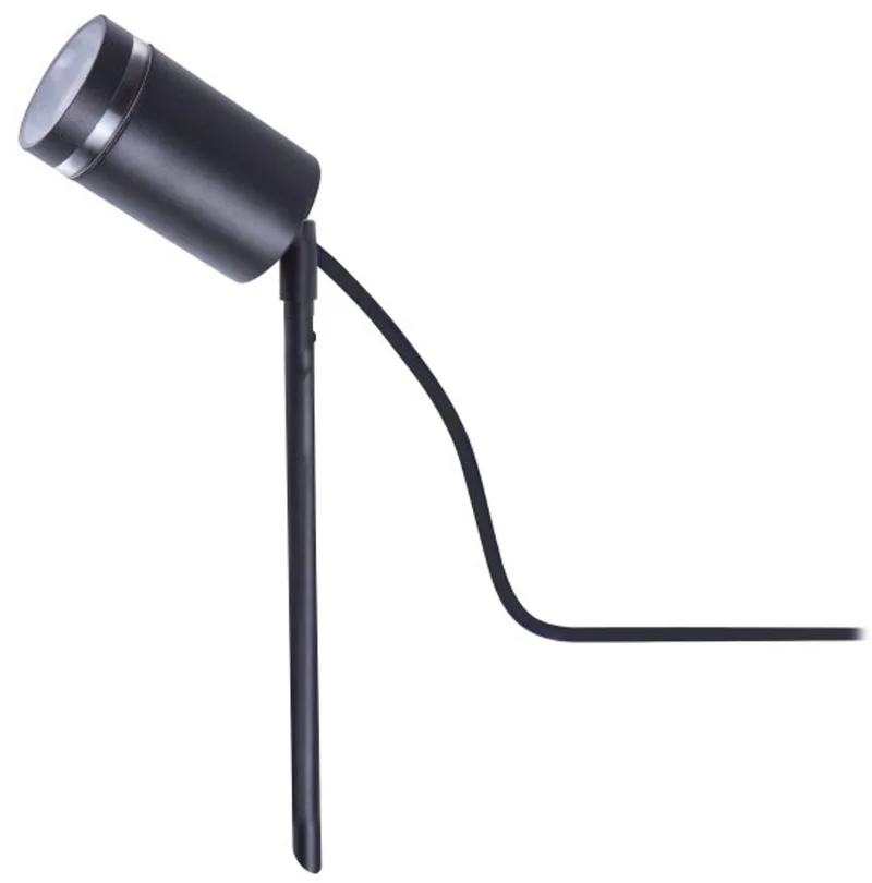 prikspot IP65 voor 1x GU10 LED lamp max. 5W (niet inbegrepen) Buitenlamp | GU10 | Max 1x 5W exclusief fra Integral LED i Sort – produktbillede