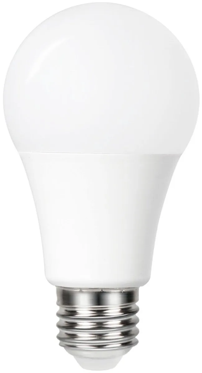 Schemersensor - Standaard bol - E27 - 4.8W - Helder Wit - 5000K - Opaal de Integral LED – photo produit