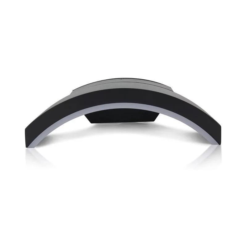Wandarmatuur CURVE - 7,5 watt - 3000k warm wit - IP54 de Integral LED en Gris – photo produit