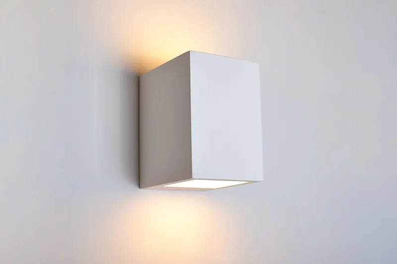 wandlamp Arta decoratief overschilderbaar voor 1x G9 lichtbron | G9 | Max 1X40W exclusief de Integral LED en Gips – photo produit