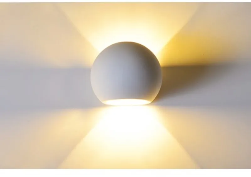 wandlamp Serres decoratief overschilderbaar voor 1x G9 lichtbron | G9 | Max 1X40W exclusief van Integral LED in Gips – productfoto