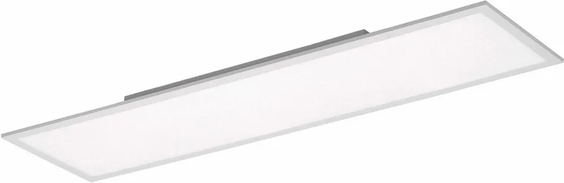 Deckenleuchte FLAT, Dimmfunktion, Memoryfunktion, mehrere Helligkeitsstufen, LED fest integriert, Neutralweiß, Warmweiß, Tageslichtweiß, CCT - Farbtemperaturregelung, Dimmbar über Funkfernbedienung von Just Light in Weiß – Produktfoto