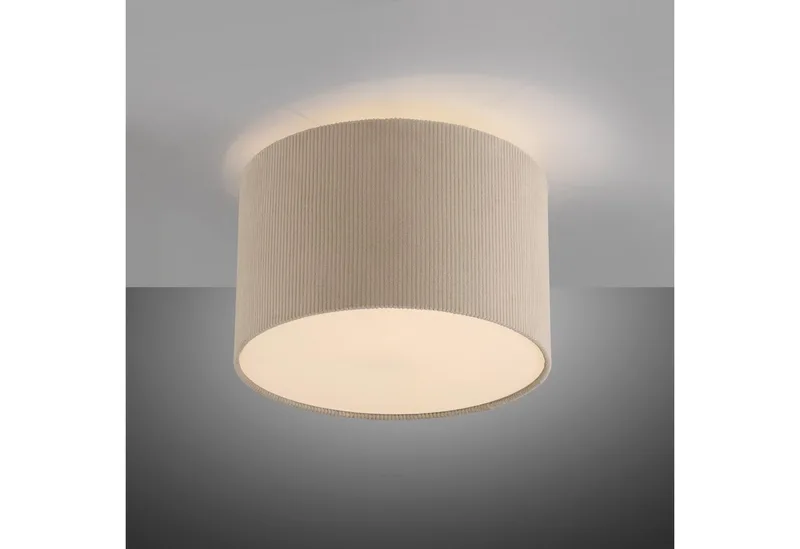 Deckenleuchte GREEN DURO, Ein-/Ausschalter, Leuchtmittel wechselbar, Warmweiß, ExklusiveE27 von Just Light in Beige – Produktfoto 3 von 4