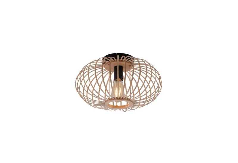 Deckenleuchte RACOON, ohne Leuchtmittel, ExklusiveE27 de Just Light en Marron – photo produit