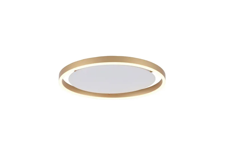 Deckenleuchte RITUS, LED fest integriert, Warmweiß, LED, dimmbar, Switchmo, dimmbar, Switchmo fra Just Light i Guld – produktbillede