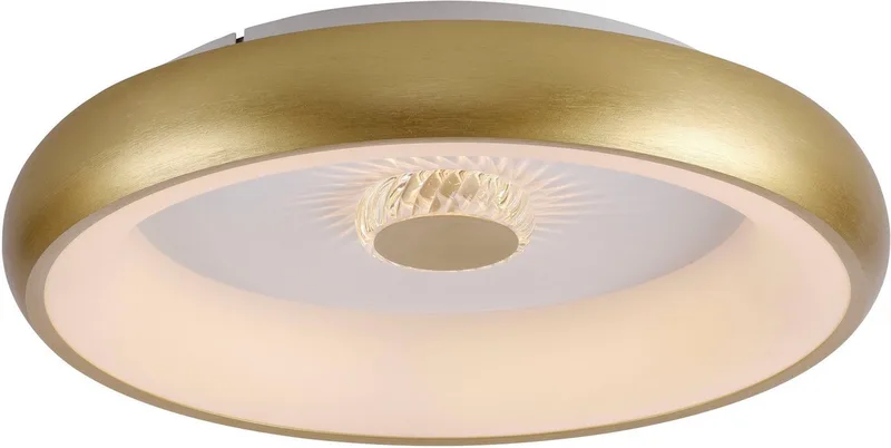 LED Deckenleuchte VERTIGO, LED fest integriert, warmweiß - kaltweiß fra Just Light i Guld – produktbillede