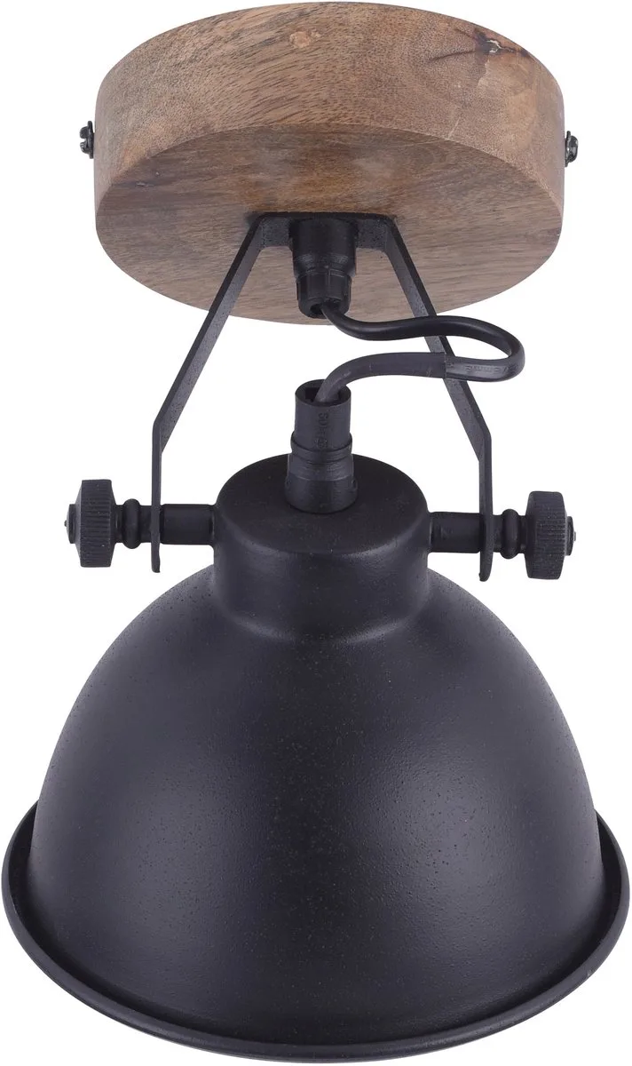 Leuchten Direct fors - Plafondlamp - 1 lichts - Ø 160 mm fra Just Light i Sort – produktbillede