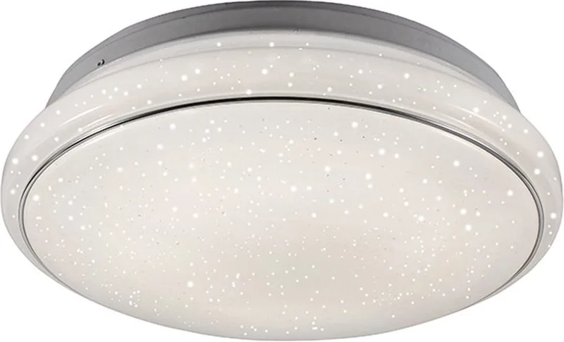 Leuchten Direct Mars - Moderne LED Plafondlamp - 1 lichts - Ø 350 mm - Woonkamer | Slaapkamer | Keuken by Just Light in White – product photo