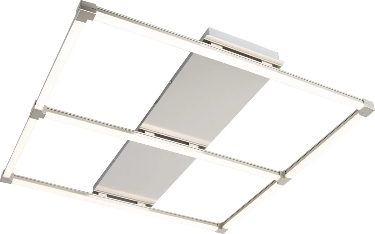 Leuchten Direct plazas - Design LED Plafondlamp - 1 lichts - L 740 mm - Staal - Woonkamer | Slaapkamer | Keuken von Just Light in Grau – Produktfoto
