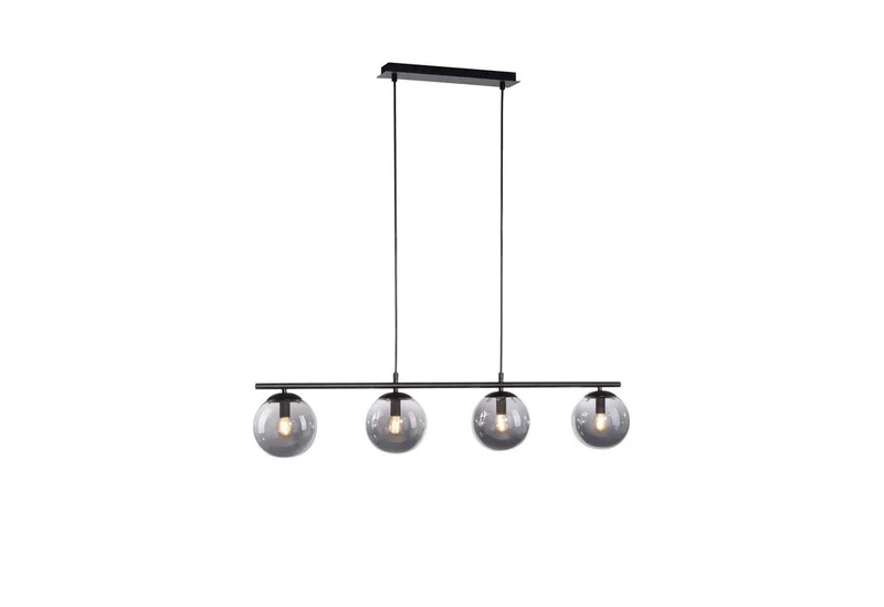 Pendelleuchte BIG WIDOW, ohne Leuchtmittel, ExklusiveE14 de Just Light en Noir – photo produit
