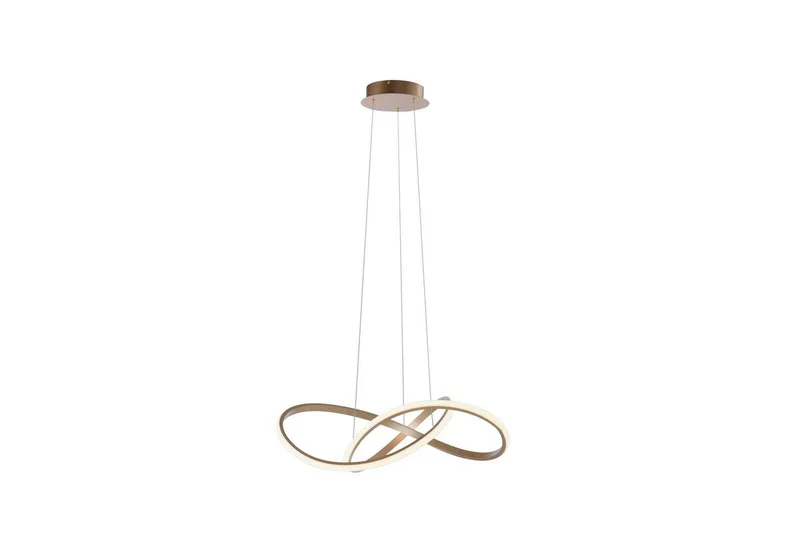 Pendelleuchte MARIA, LED fest integriert, Warmweiß, LED, dimmbar, Switchmo de Just Light en Or – photo produit