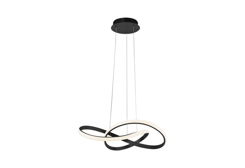 Pendelleuchte MARIA, LED fest integriert, Warmweiß, LED, dimmbar, Switchmo de Just Light en Noir – photo produit
