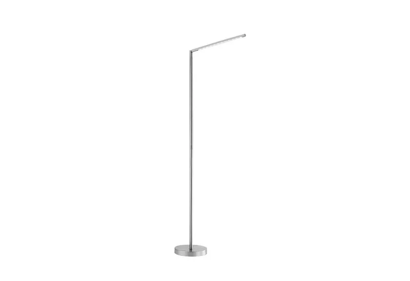 Stehlampe DAWDA, LED fest integriert, Warmweiß, LED, dimmbar über Tastdimmer de Just Light en Argent – photo produit