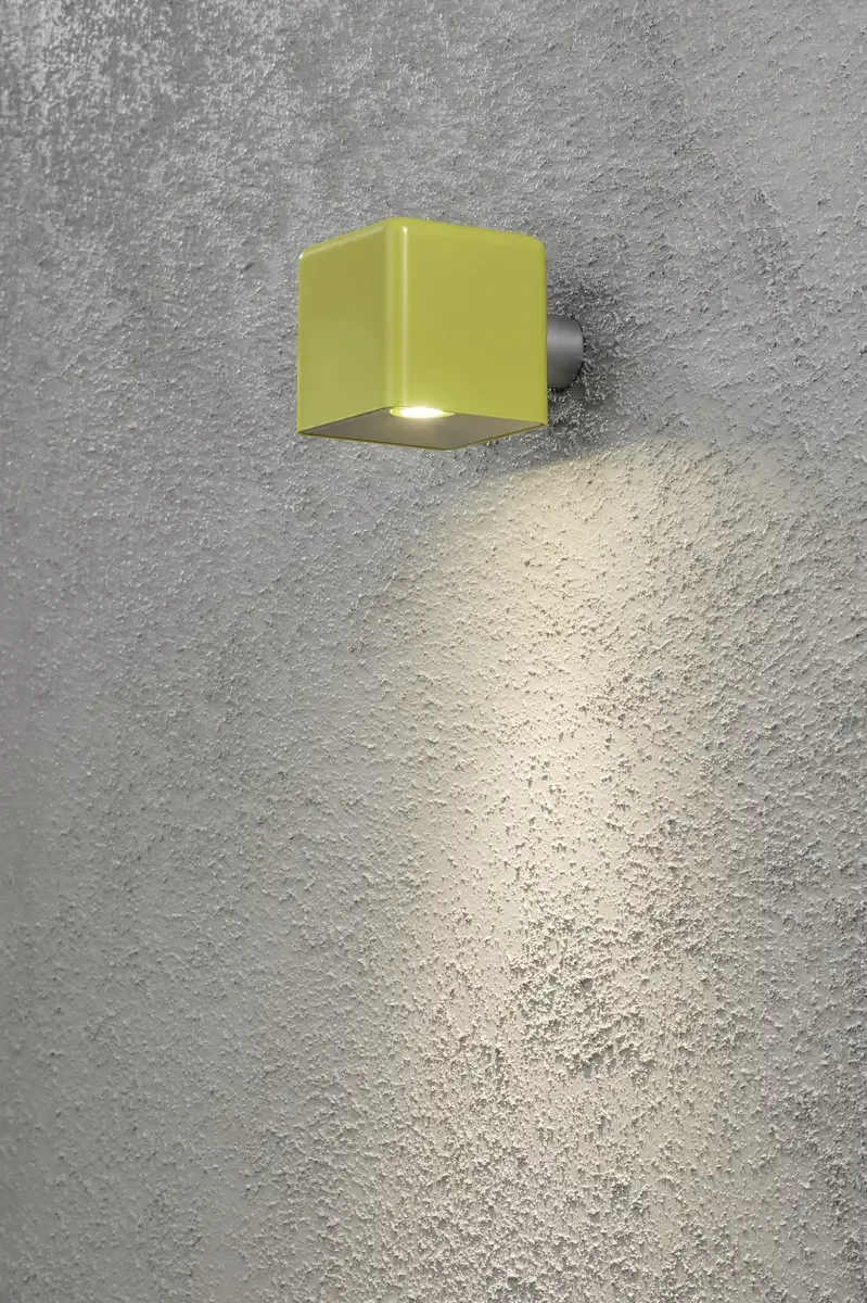 Applique LED extérieure Konstsmide Amalfi Nova 7681-100 LED intégrée olive de Konstsmide en Olijf – photo produit
