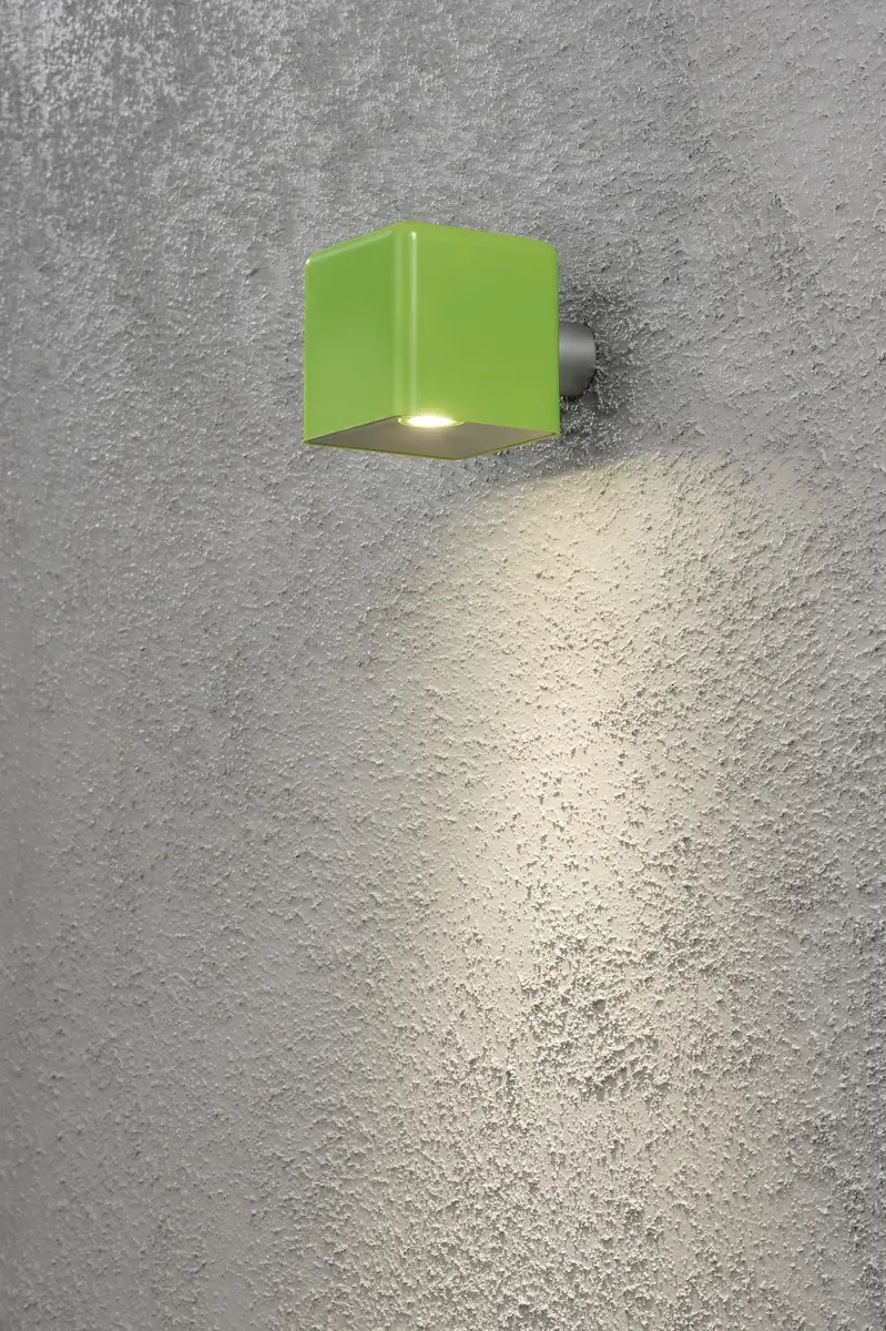 Applique LED extérieure Konstsmide Amalfi Nova 7681-600 LED intégrée vert de Konstsmide en Vert – photo produit