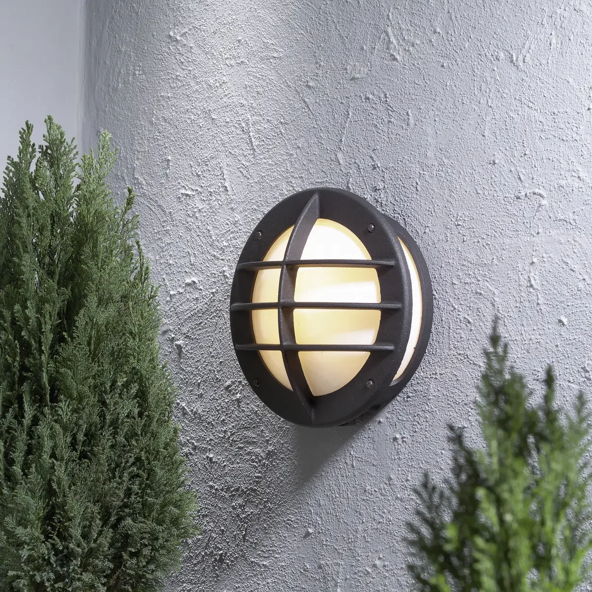 Applique extérieure Oden Konstsmide 515-752 E27 60 W de Konstsmide en Noir – photo produit