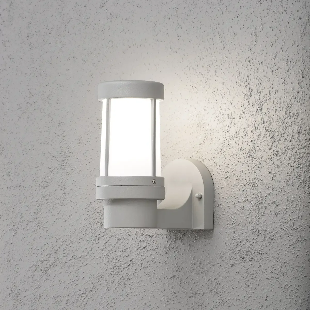 Siena 7513-302 Außenwandleuchte Energiesparlampe, LED E27 60 W Grau von Konstsmide in Grau – Produktfoto