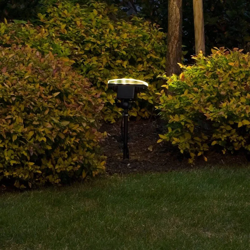 Breedstralende LED buitenspot Amalfi de Konstsmide en Noir – photo produit