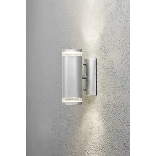 Buiten wandlamp | Buitenlampen | 2 lichts | GU10 | staal | stalen | modern fra Konstsmide – produktbillede 3 af 3