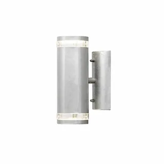 Buiten wandlamp | Buitenlampen | 2 lichts | GU10 | staal | stalen | modern fra Konstsmide – produktbillede 1 af 3